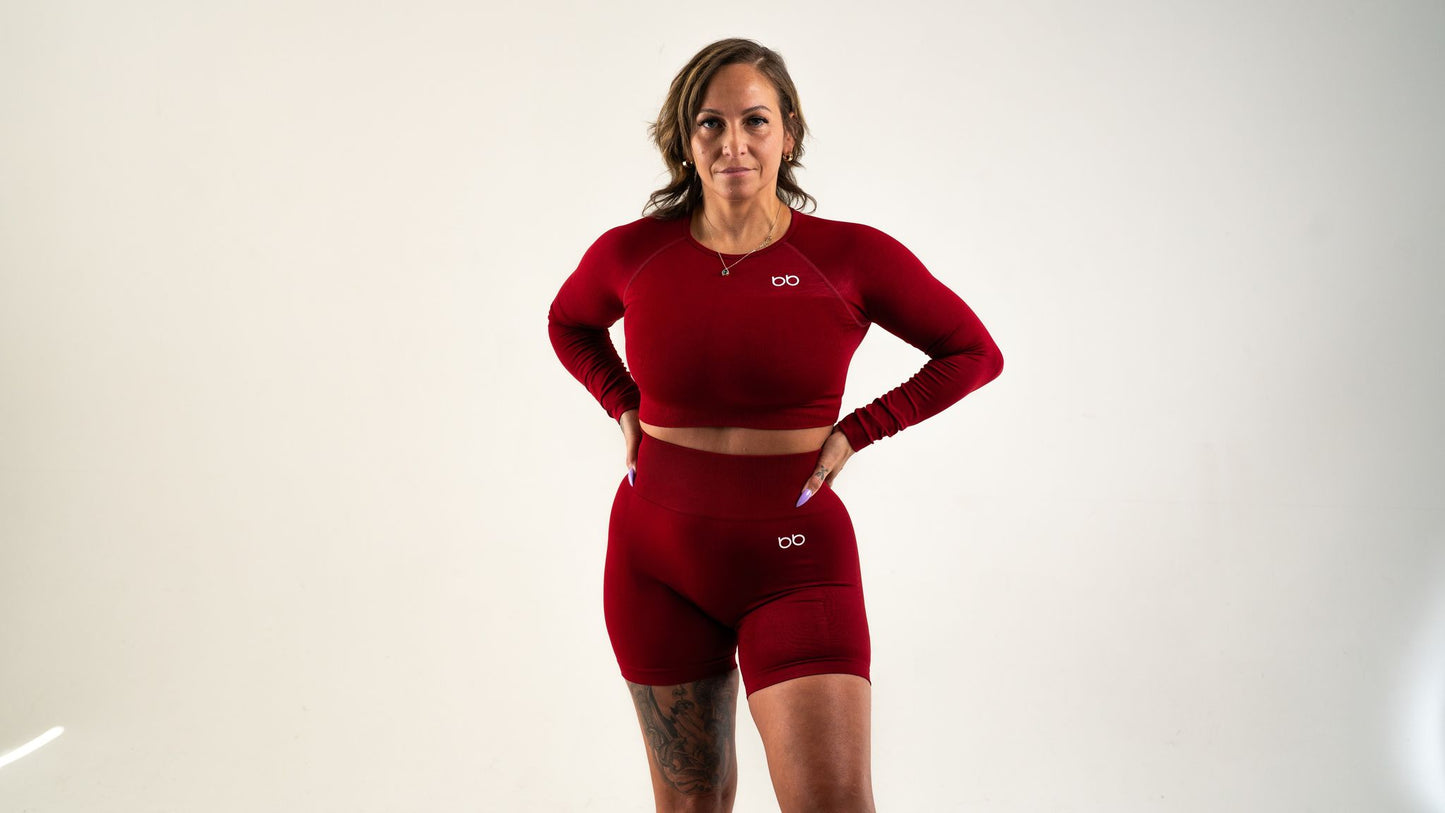 signature bavibee full sleeve sports bra